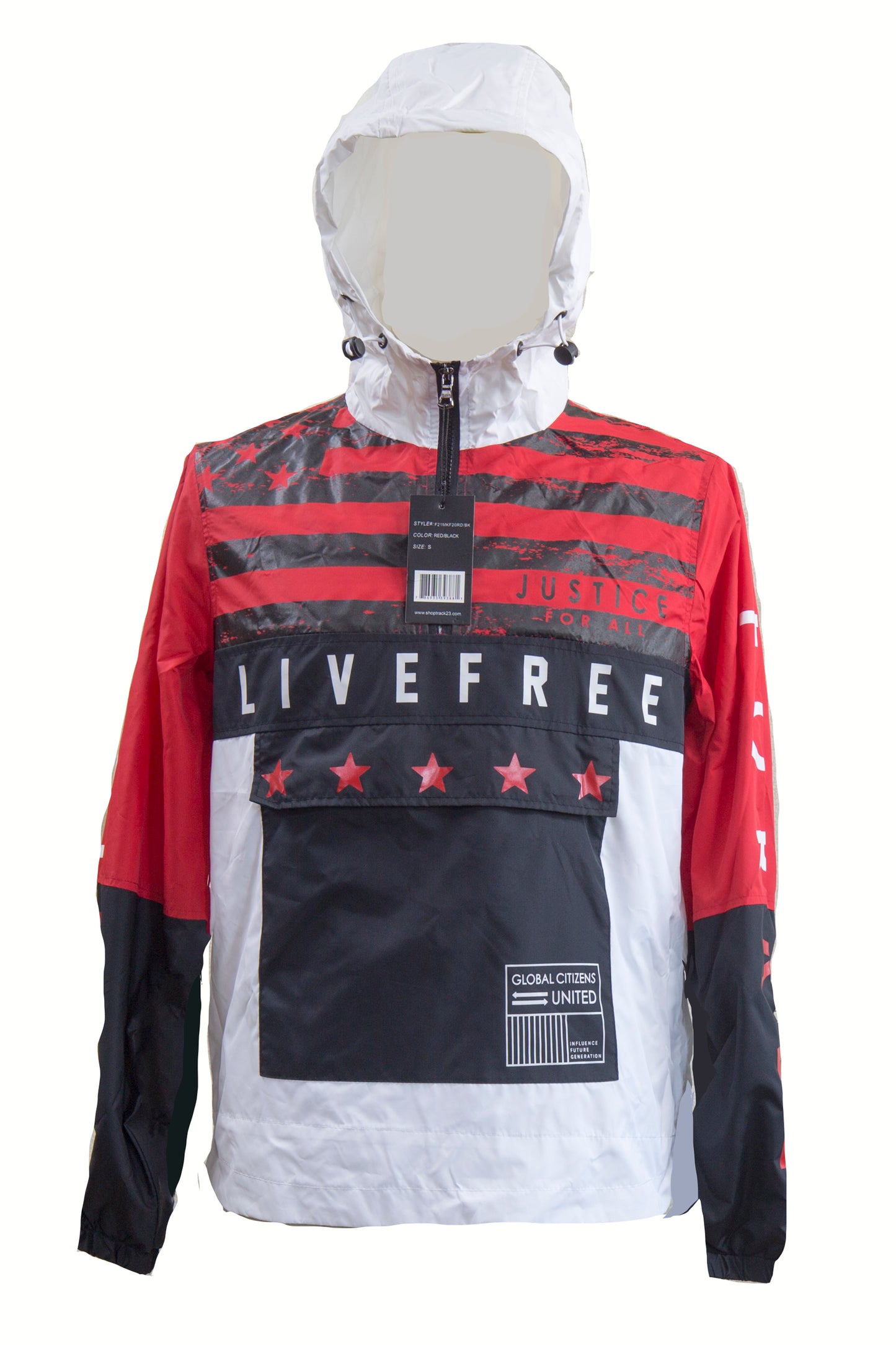 Printed Windbreaker F21MKF20RD