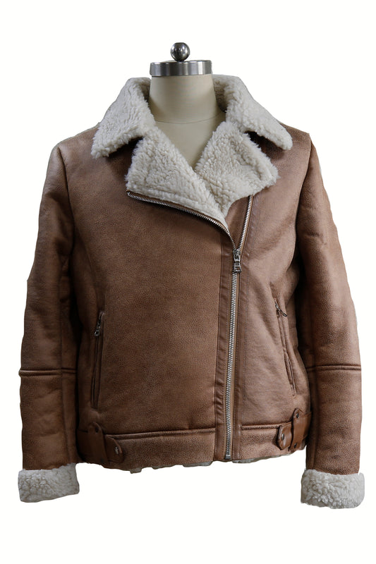 Faux Suede Bonded Jacket DC2001