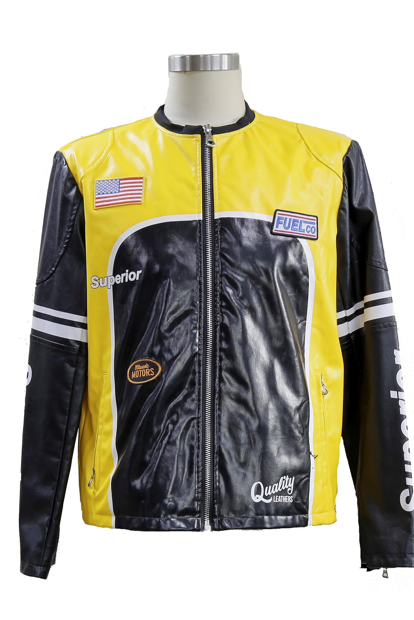 Fake Leather Mobobike Jacket DC26/27