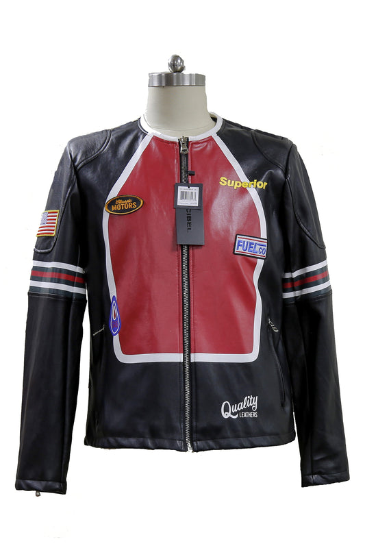Fake Leather Mobobike Jacket DC26/27
