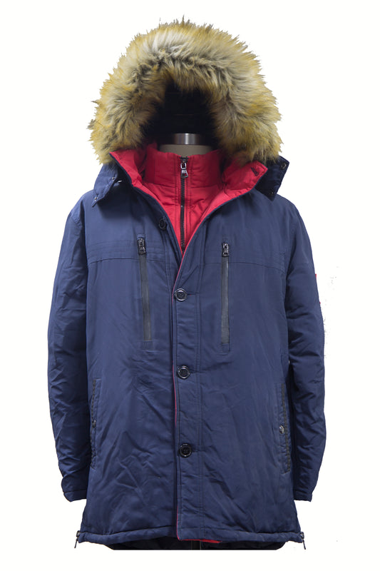 Mens Parka Jacket 1602