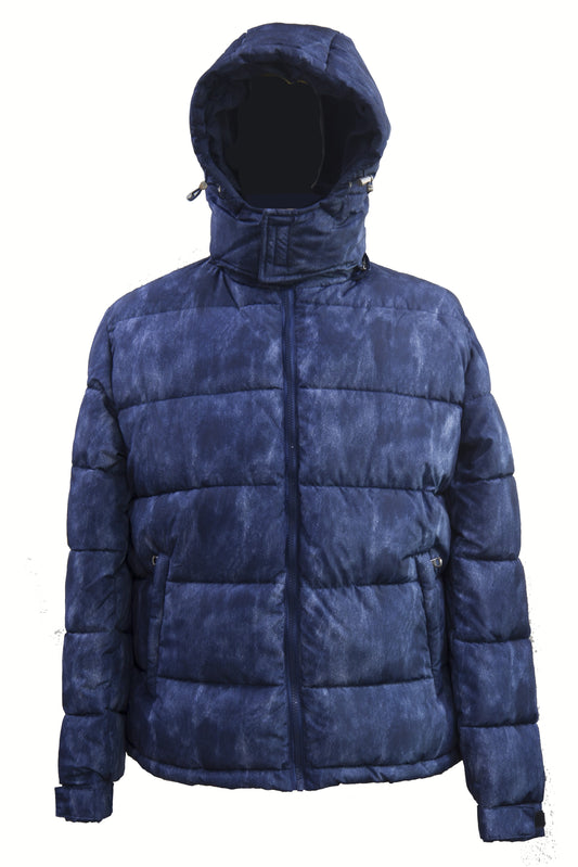 Mens Denim Bubble Jacket 1820