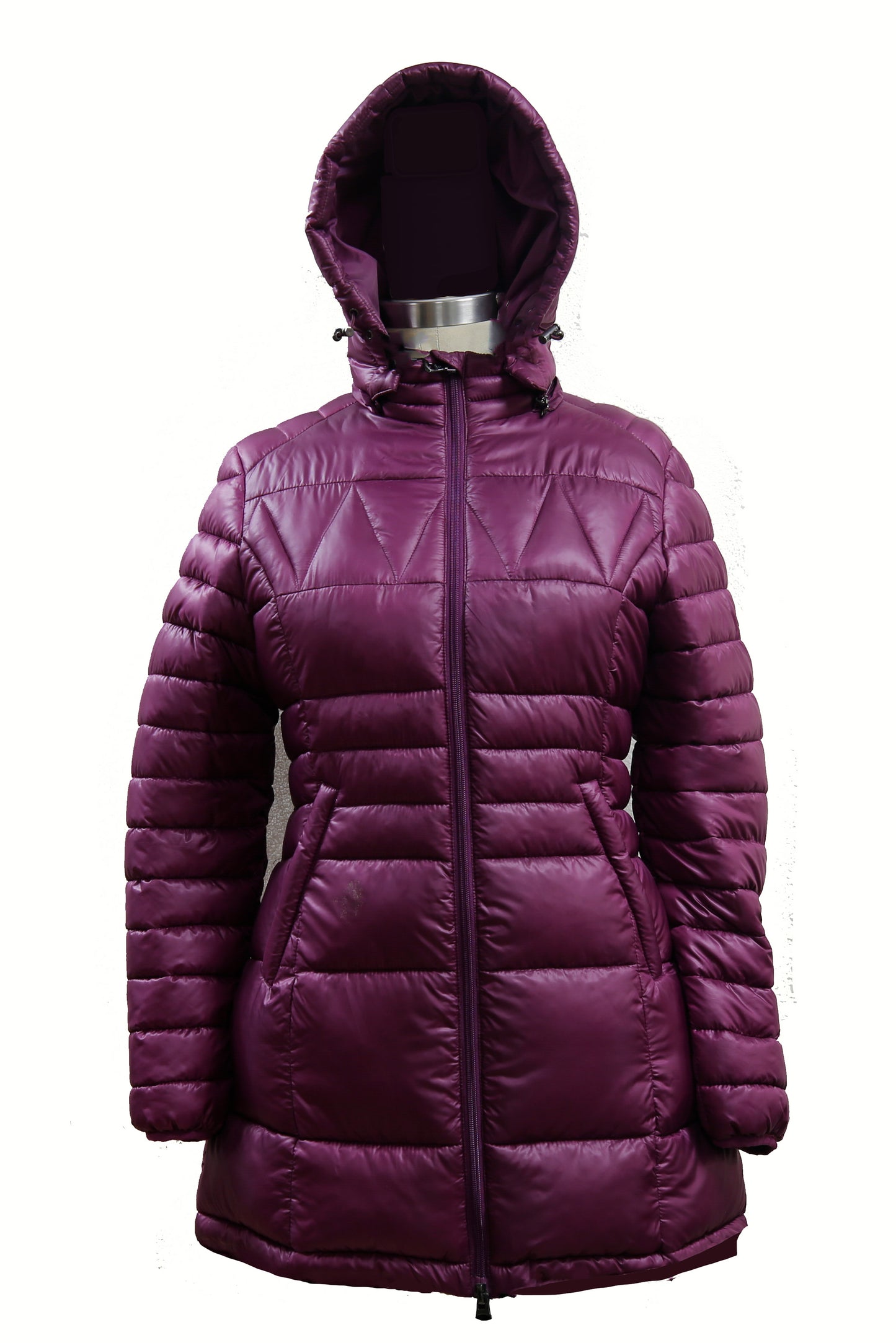 Ladies Long Puff Jacket 4631