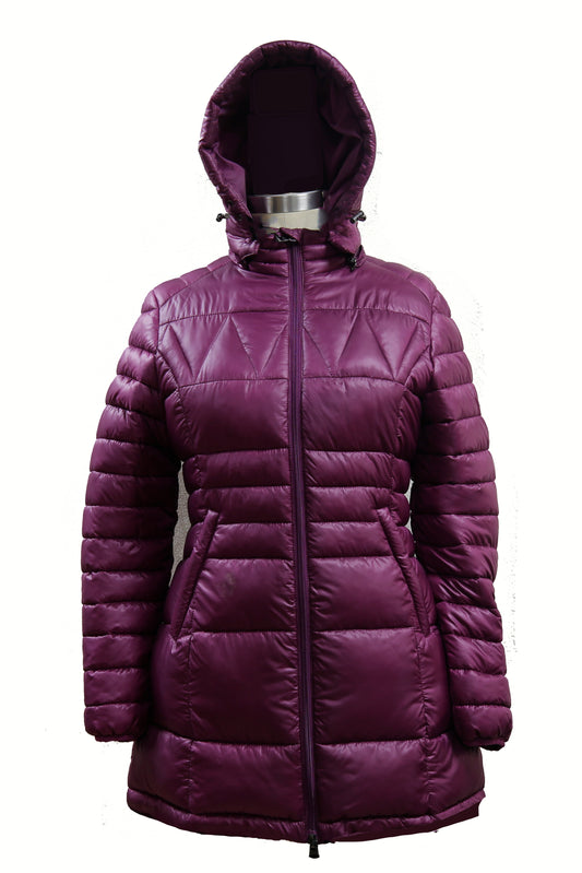 Ladies Long Puff Jacket 4631